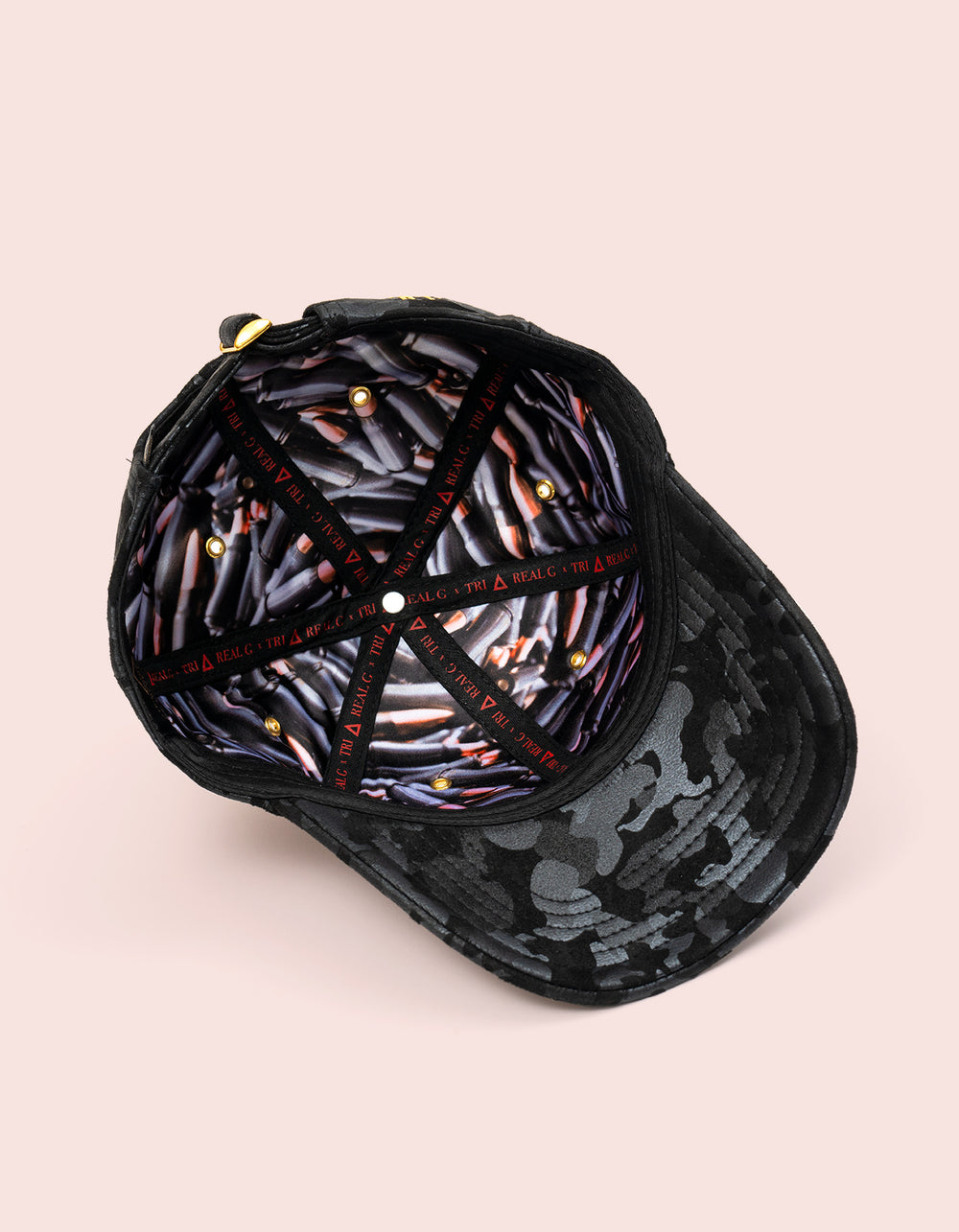 REAL G x TRI Black Camo Hat