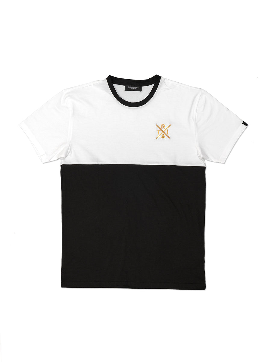 Tシャツ・カットソー [VIBRATE]DOTTED WHITE LINE T-SHIRT (BLACK) DSC02666-2_1200x1200.jpg?v=