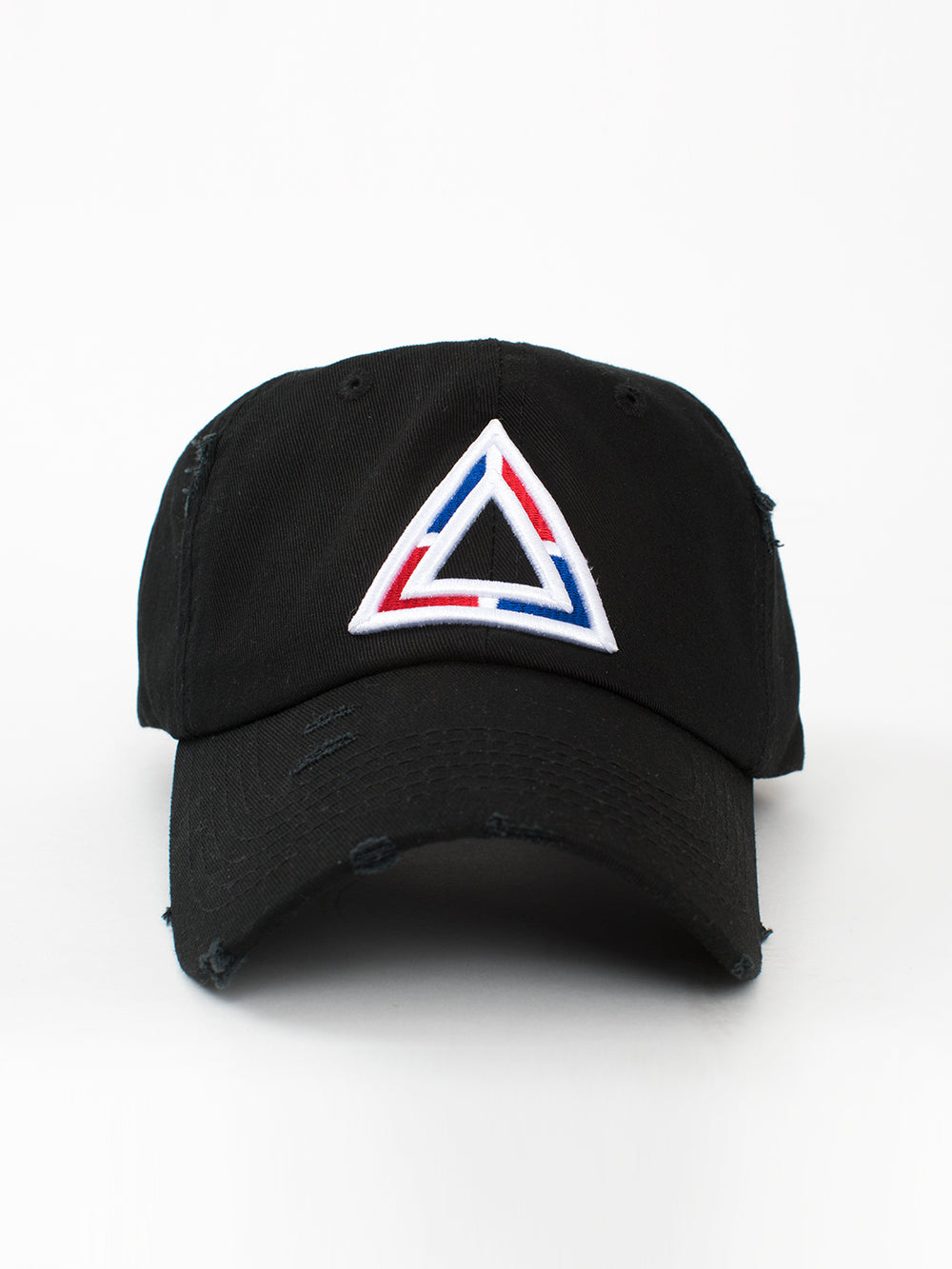 DISTRESS DAD HAT DOMINICAN - Triangulo Swag