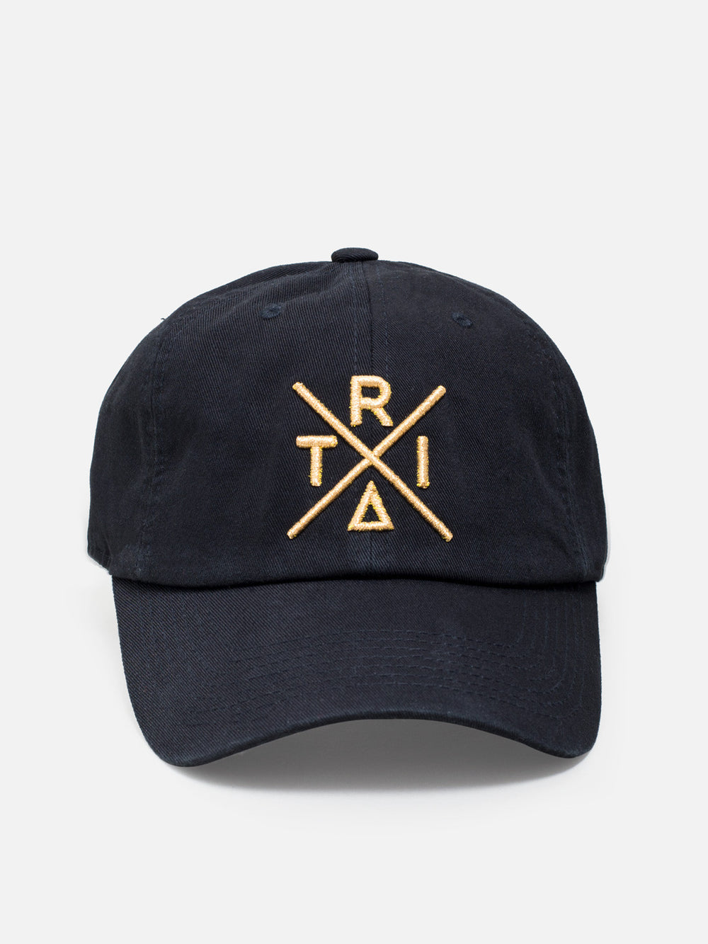 Dad hat black - X gold - Triangulo Swag