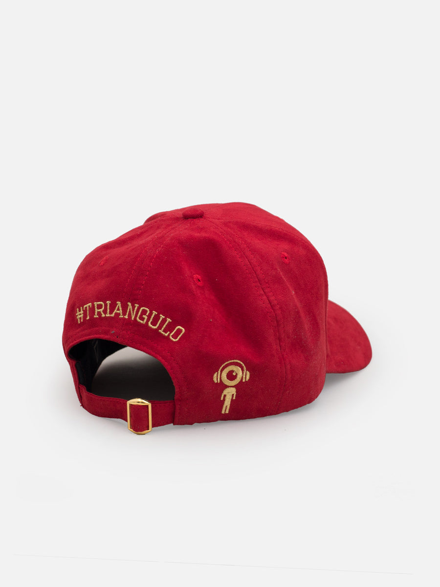 Red polo dad hat deals