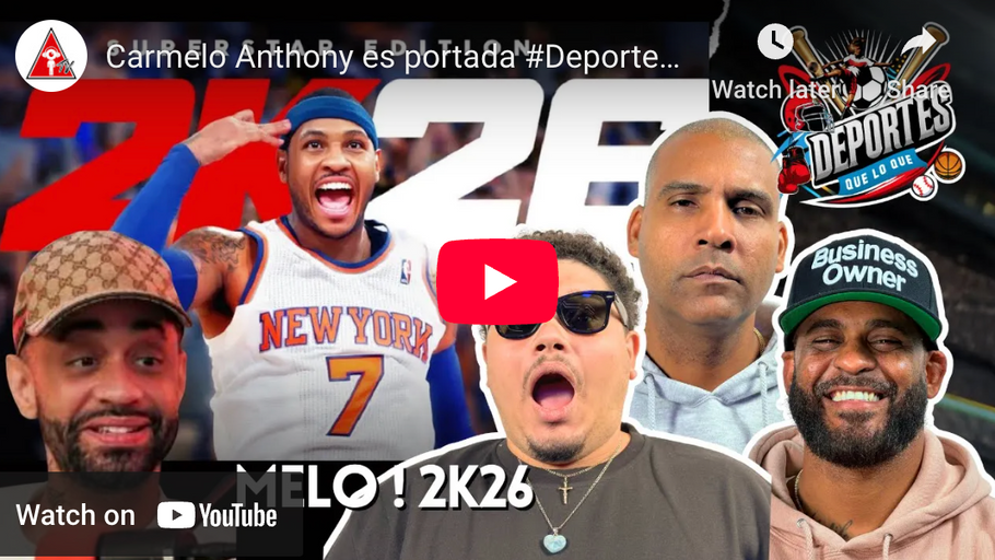 Carmelo Anthony es portada #DeportesKLK #80 with mr LOOPY