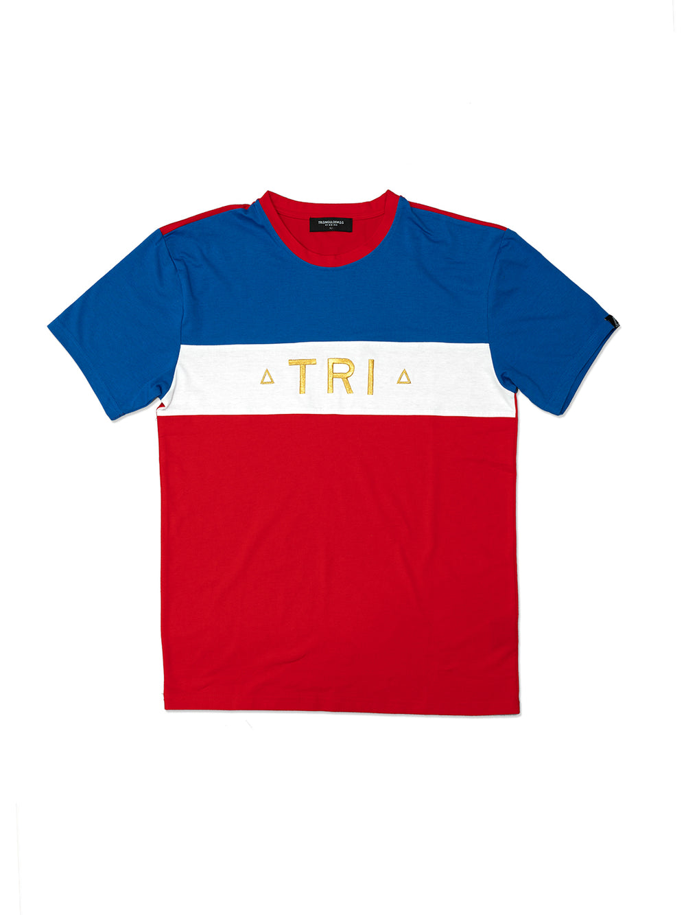 TRI Blue / Red Tshirt - Triangulo Swag