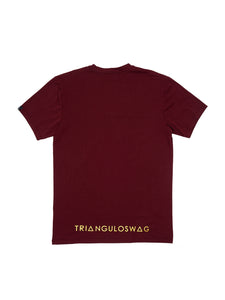 Classic Burgundy Gold Triangulo - Triangulo Swag
