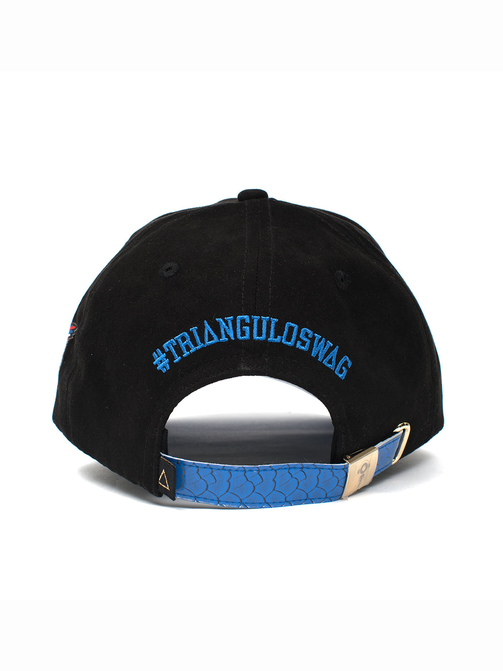Blue Snakeskin Dad hat - Triangulo Swag